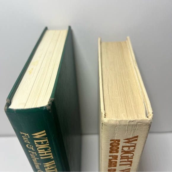 Lot of 2 VTG 1980’s Weight Watcher Cookbooks J. Nidetch - Picture 2 of 16